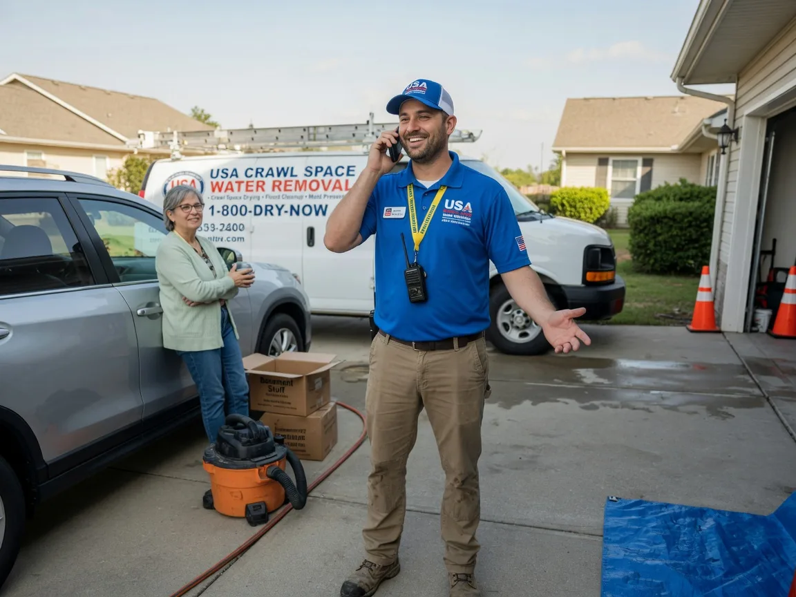 Crawl Space Water Removal Jarreau, LA FAQs
